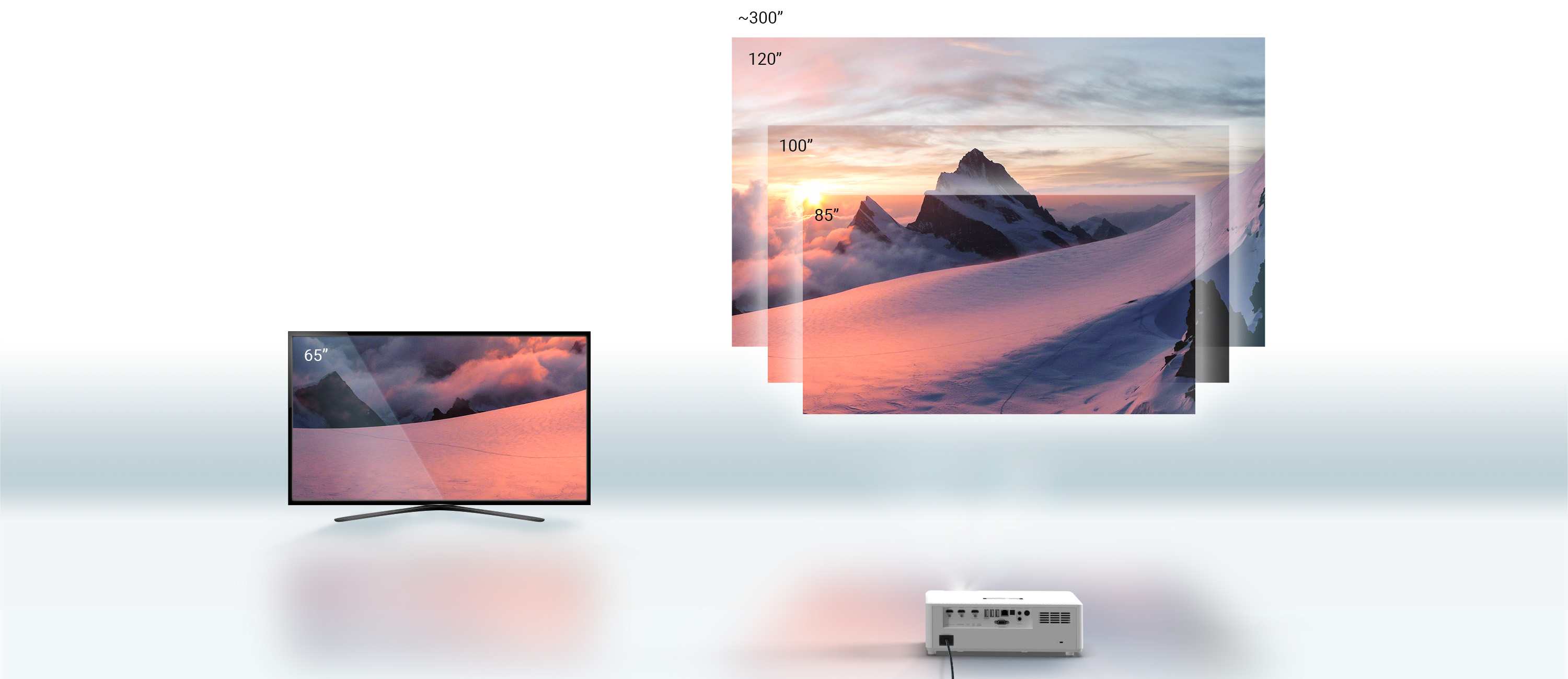 Optoma UHZ45 laser projector